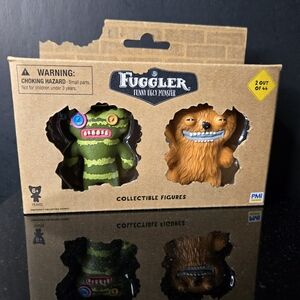 NEW Fuggler Funny Ugly Monster Collectible Figures Boxed 2 Pack Mini Figurines